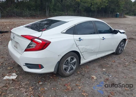 2019 Honda Civic Lx z USA, uszkodzony, nr VIN 19XFC2F63KE041516
